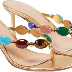 Jeweled Sandals 