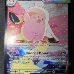 Pokemon Mega Clefable Ex #119 SIR perfect Order 
