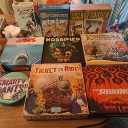 Board Games. Ticket To Raid Carcassonne BattleLore Jaws