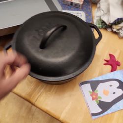 Cast Iron Dutch Oven