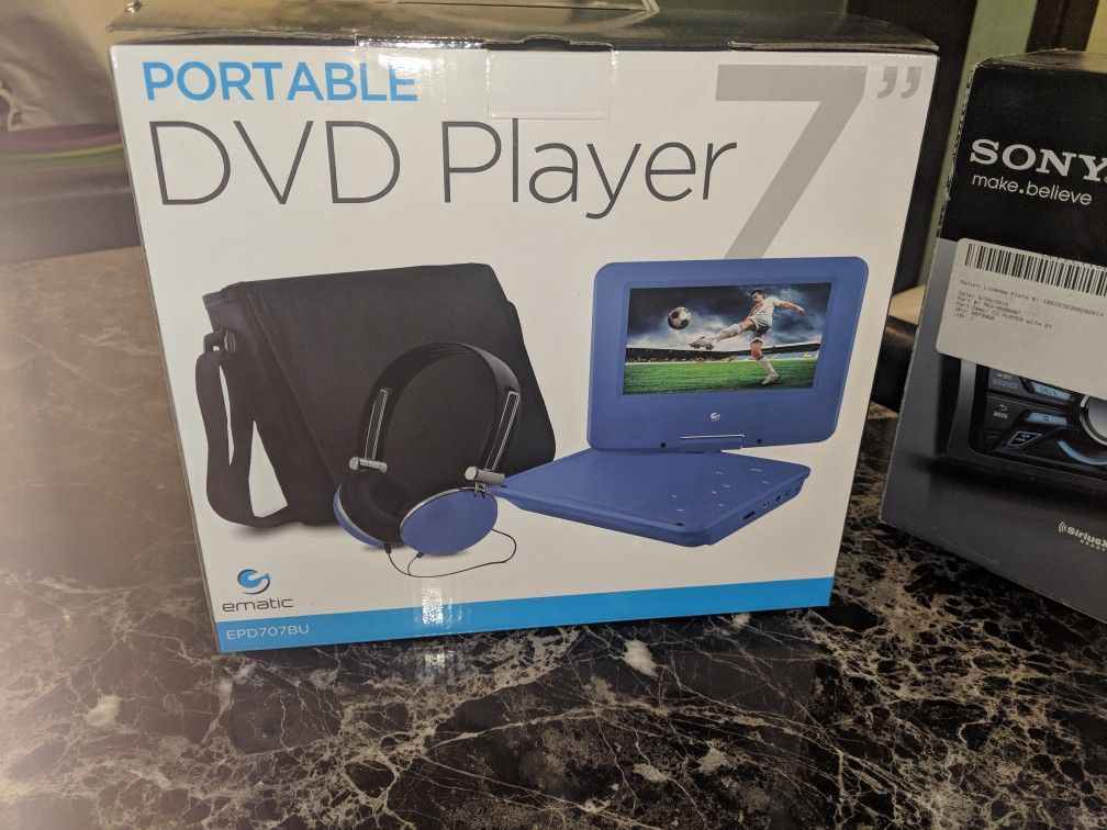 Portable dvd player