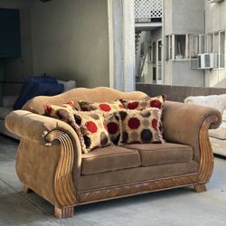 Brown Cozy Couch