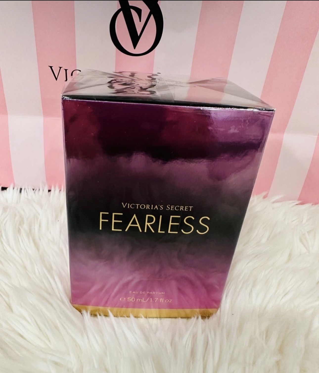 Brand new Victoria’s Secret Fearless perfume size 1.7oz