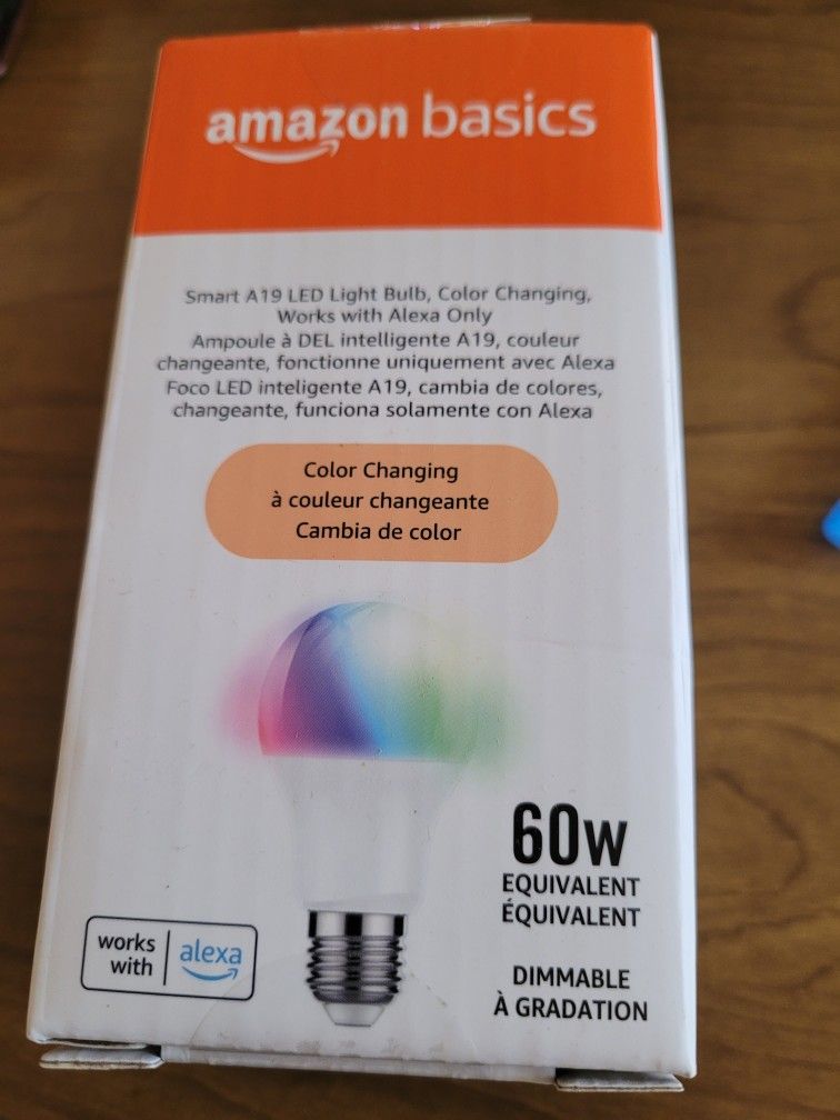 Color Full Bulb Works With Alexa