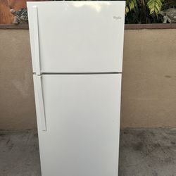 Whirlpool Fridge White 19cu Ft 30x32x66🛑👍3 MONTHS WARRANTY 