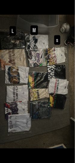 Bape, Amiri, Alocs shirts
