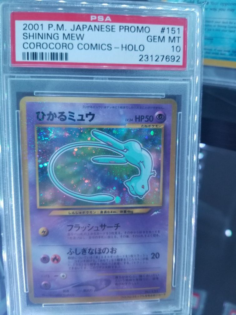 Pokemon PSA 10 Shining Mew Corocoro