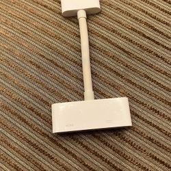 Genuine OEM Apple 30 Pin Dock Cable To HDMI Cable