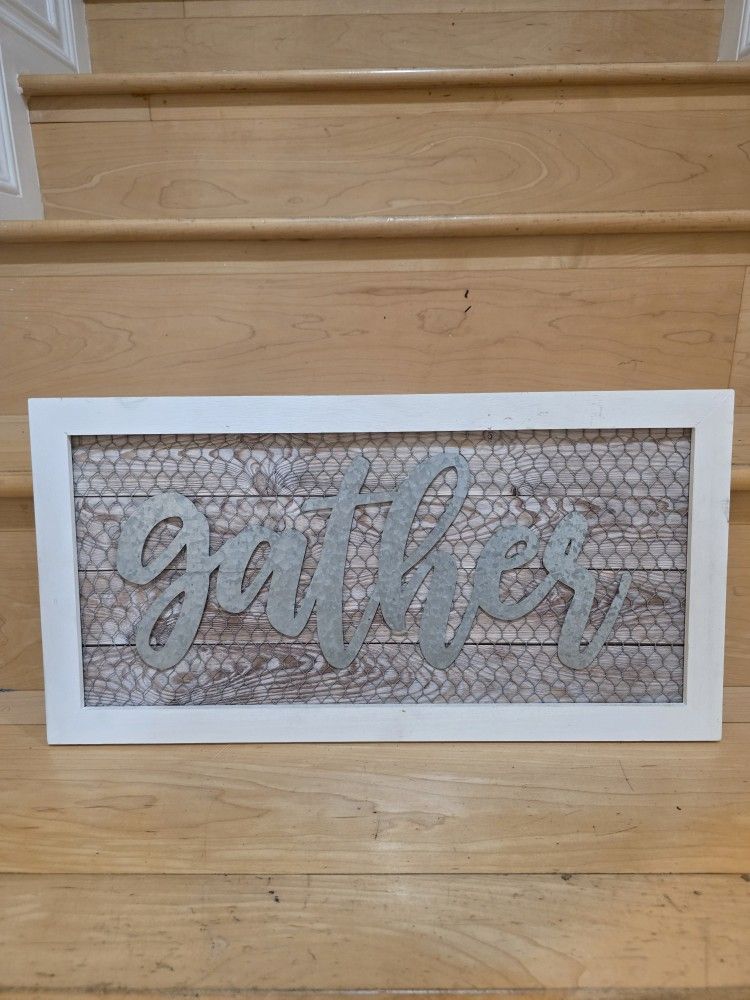 Gather Wall Decor