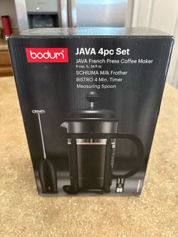 4pc Java French Press Coffee Maker