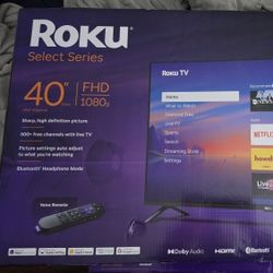 Roku 40" Class Select series FHD 1080 TV