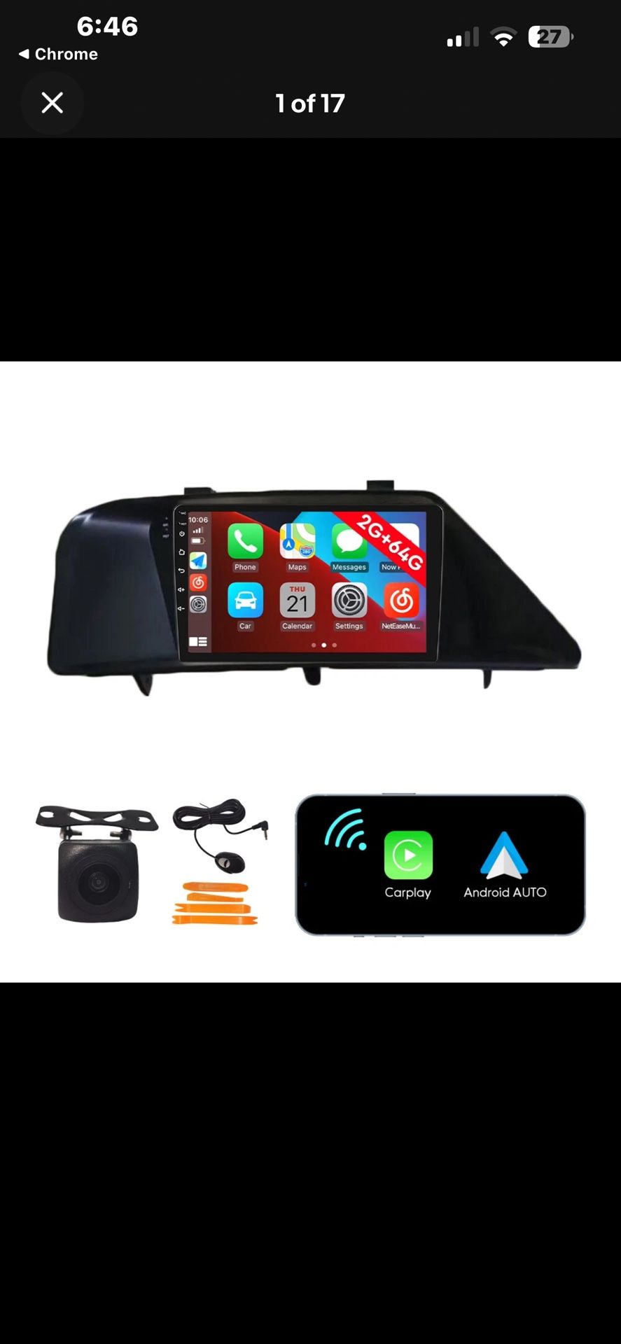 Stereo Android 2009-2014 Lexus RX270 Rx350