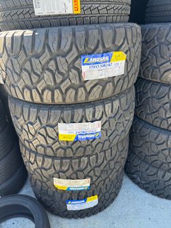 37x13.50r24 Landsail tires nuevas con 50,000 millas de garantía las 4