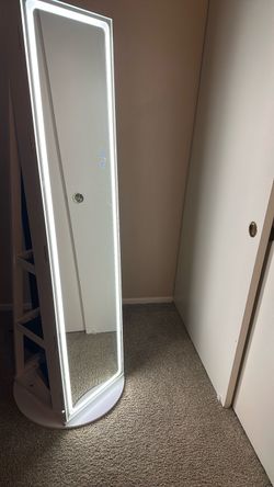 Full length mirror with Jewelry Cabinet