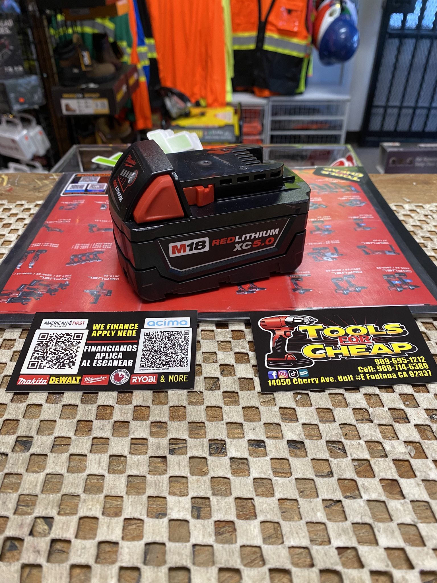 Milwaukee M18 18-Volt 5.0 Ah Lithium-Ion XC Extended Capacity Battery