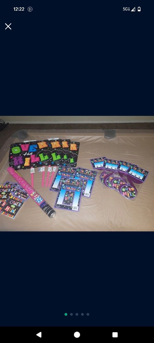 Over The Hill Birthday Party Decorations