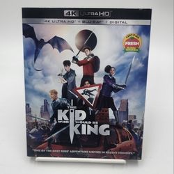 The Kid Who Would Be King 4K & Blu-ray With Slipcover No Digital 