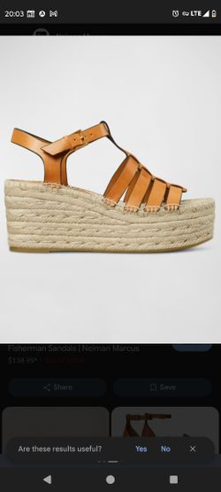 Designer Wedge Espadrille Sandals