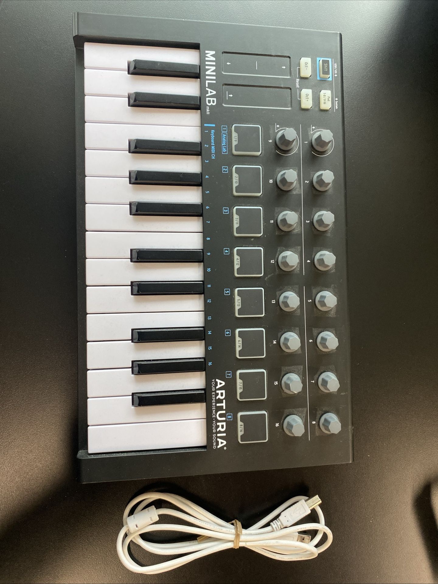 keyboard and sound board