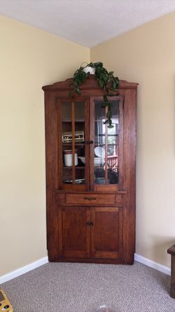 Vintage wooden cabinet
