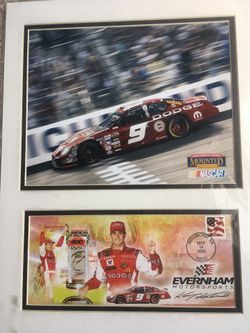 Kasey Kahne mounted photo