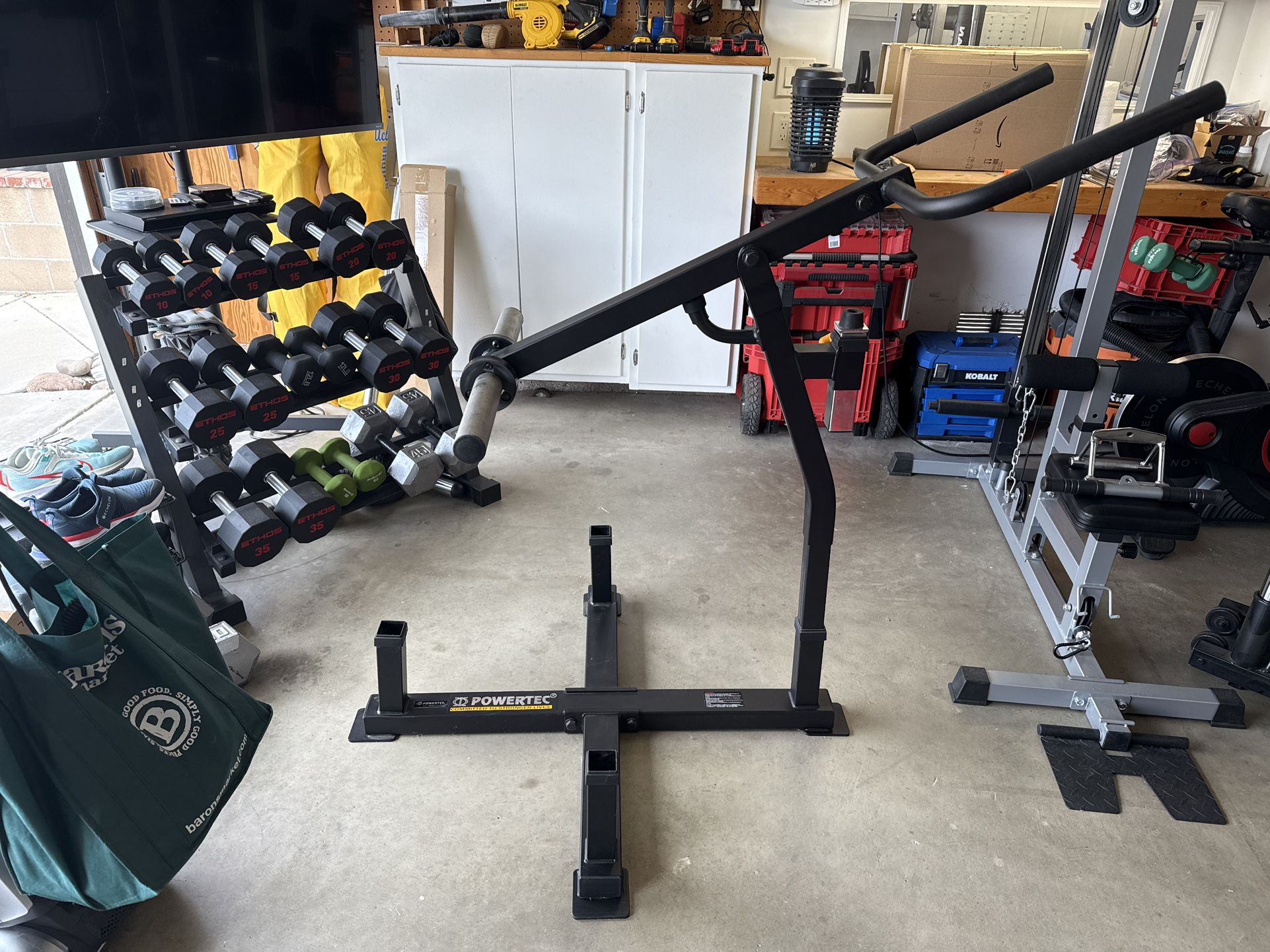 Powertec Work Bench and Dip Machine Attachment