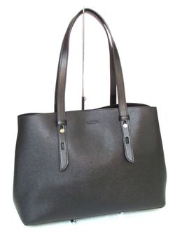 Michael Kors Black leather Mel Large Saffiano Tote for Sale in