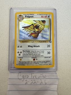 Pidgeot #8/64 Jungle Unlimited NM-/LP+ Pokemon