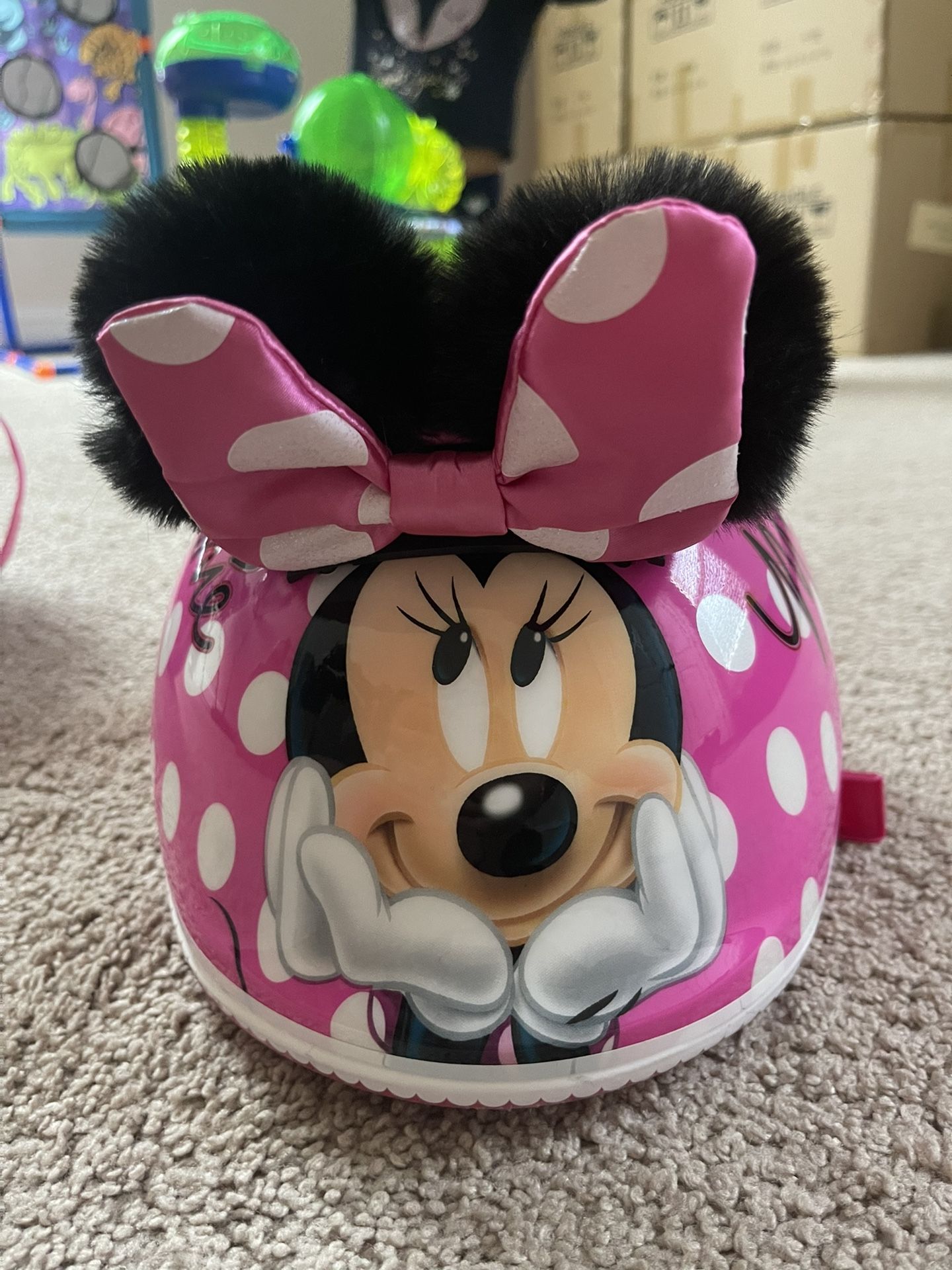 minnie mouse bike helmet with ears