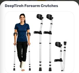 DeepTireh Forearm Crutches