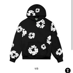 Denim Tears sweatshirt / hoodie black 