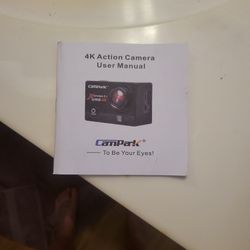 CAMPARK XTREME ACTION CAMERA W/MULTIPLE ATTACHMENTS