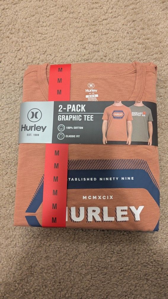 Hurley 2pk Shirts $8