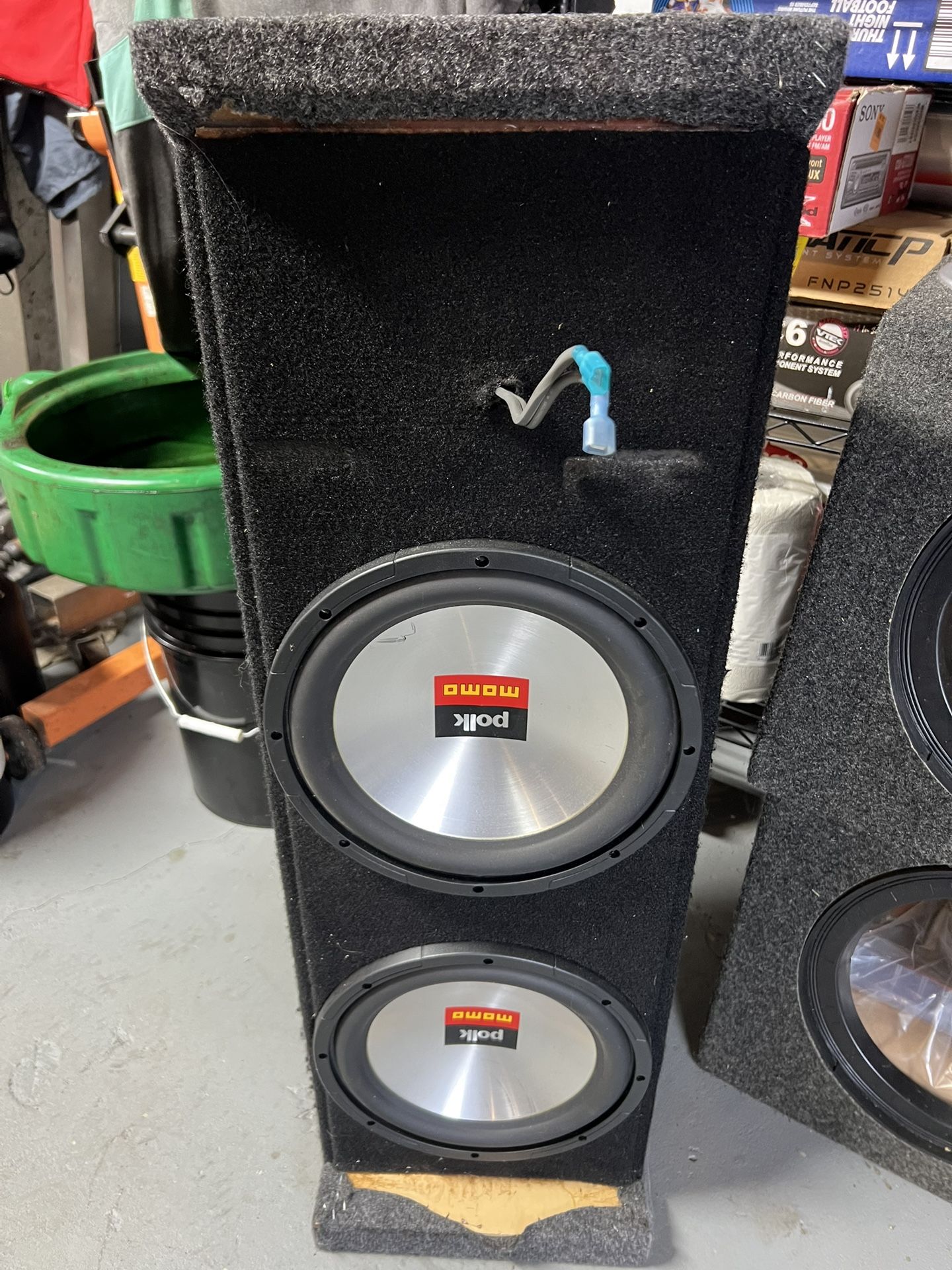 10” Polk Momo Subs With Box