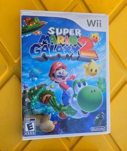 Nintendo Wii Super Mario Galaxy 2 Video Game