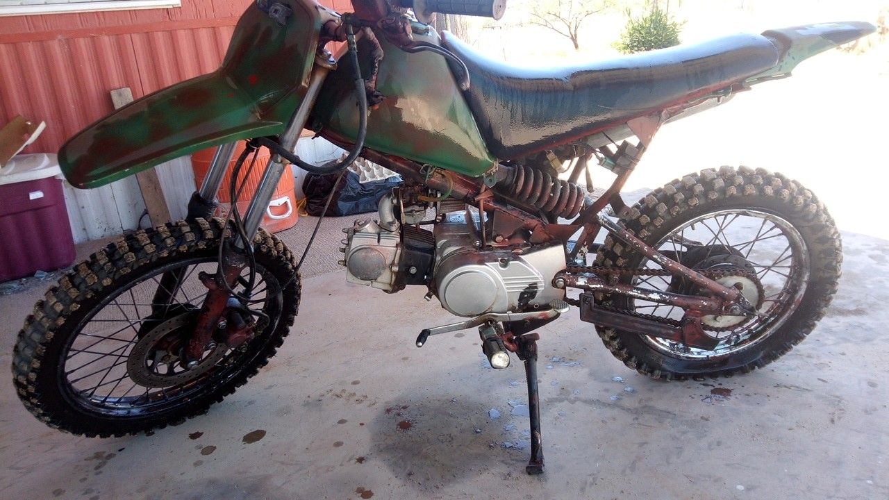 Baja dirt bike 90cc semiautomatic. for Sale in Tonopah, AZ OfferUp