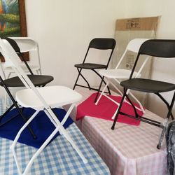 Folding chairs and tables,rotundo tables