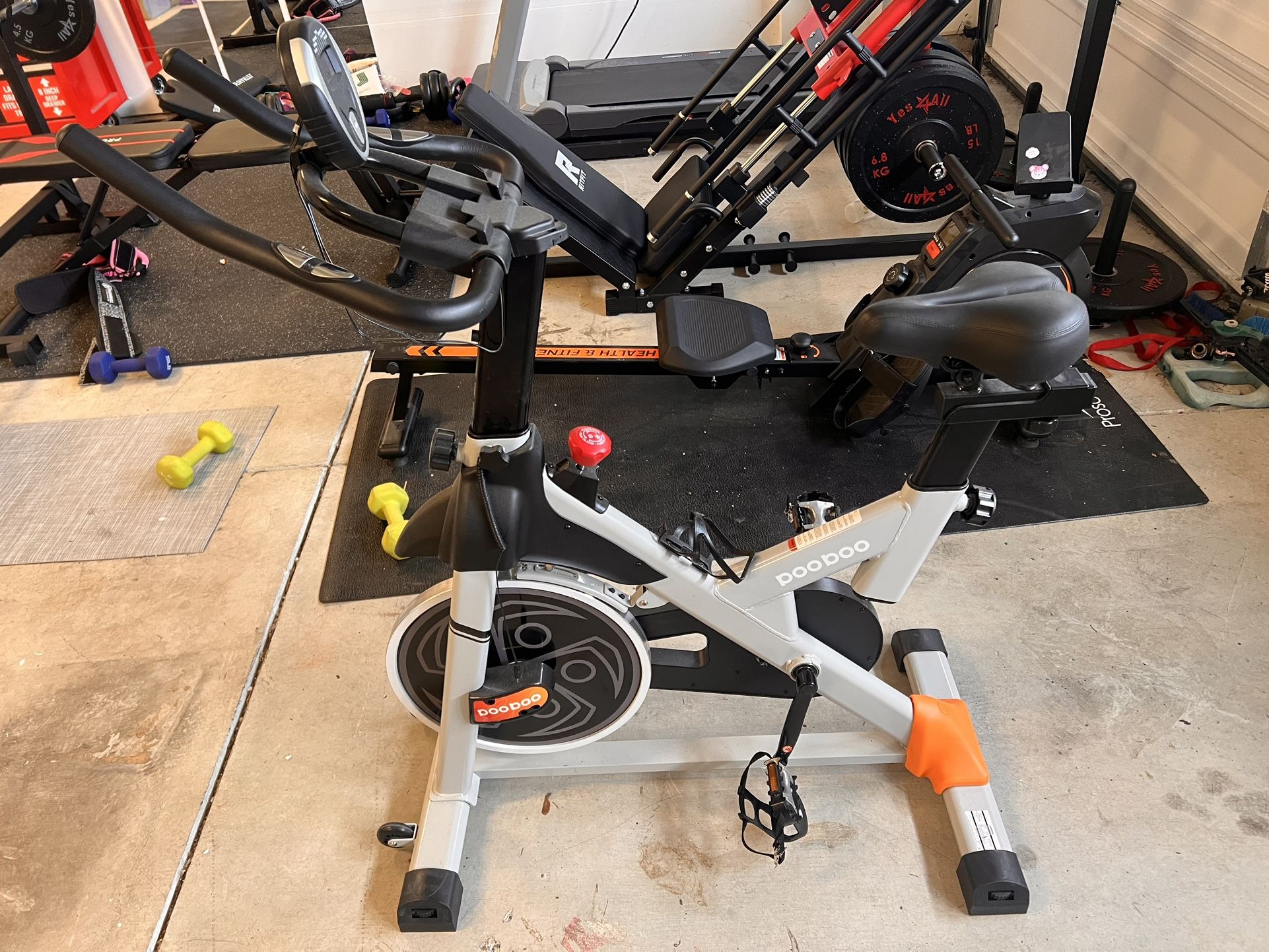 Pooboo Stationary Bike