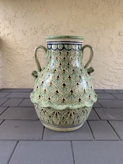 Decorative Vase can be used outside/inside
