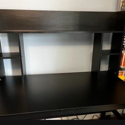 Desk With Shelves