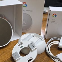 Nest Thermostat (2 each) and Nest Power Connector 