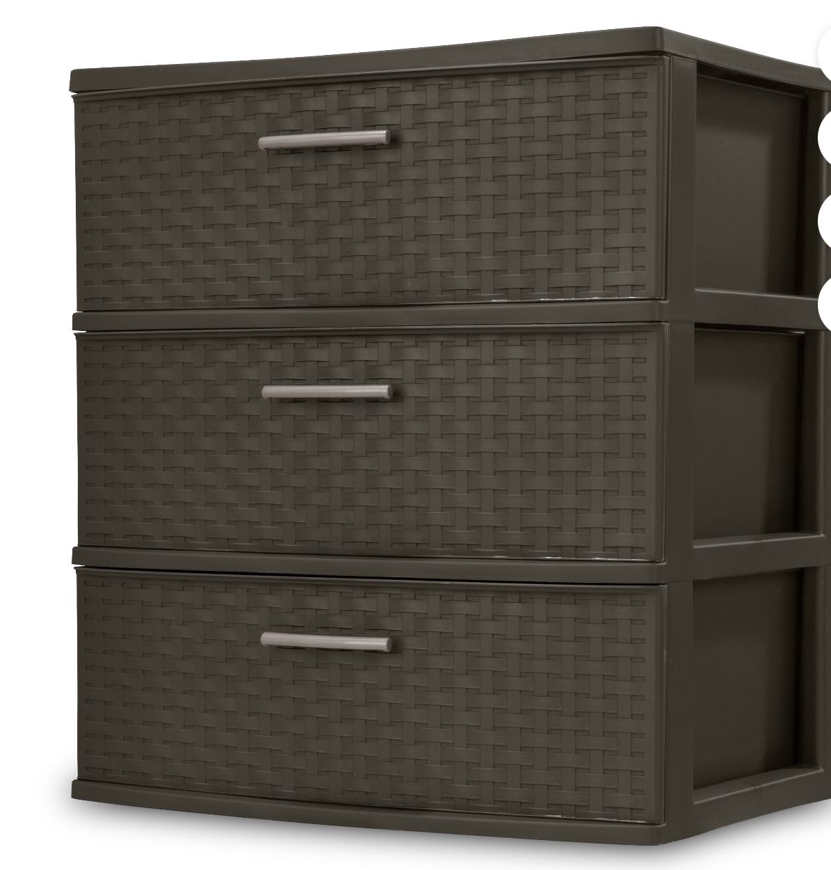 Brown Plastic Drawers