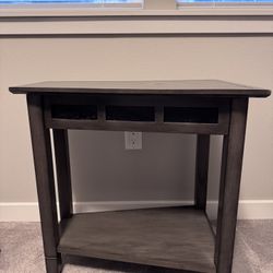 Wedge End Table
