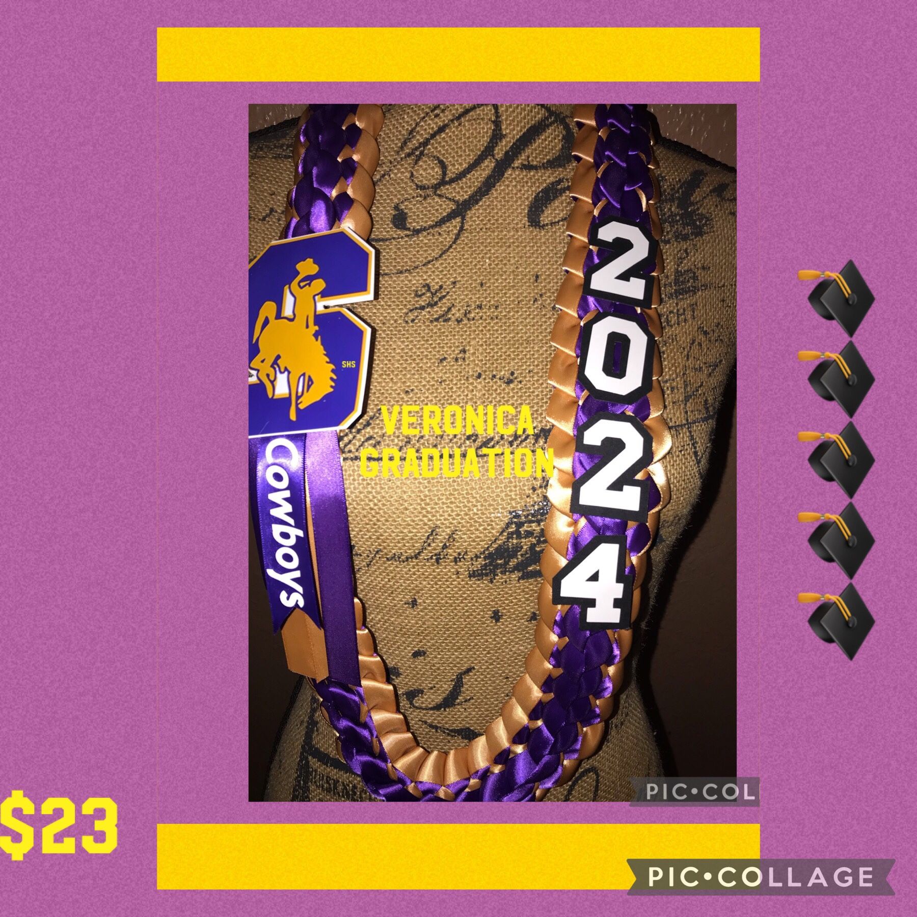 ππSHS GRADUATION RIBBION LEI ππ