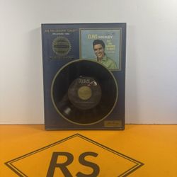 Elvis Presley Authorized Collectors Platinum record 5 Of 90