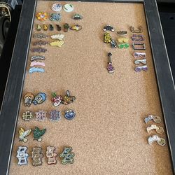 Fitted hat pins collection