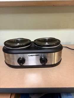 Chefman Double Slow Cooker Buffet Server