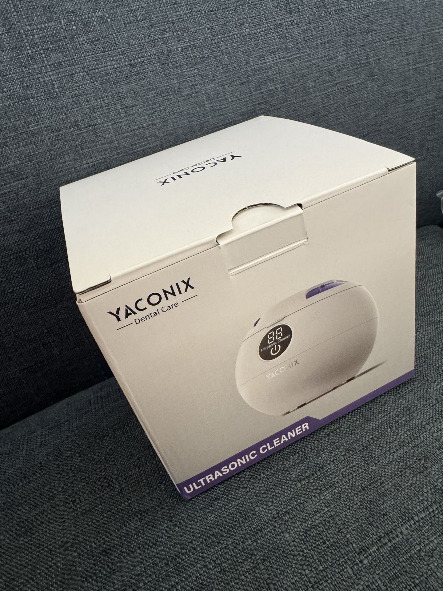 Brand New Yaconix Ultrasonic Retainer Cleaner (Unused, 3 Modes, UV Light, 200ml)