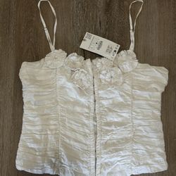 Zara corset top 