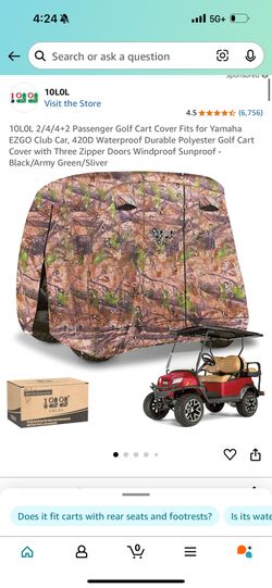 golf cart cover